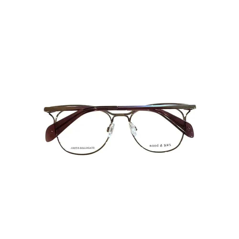 NEW Rag & Bone Rnb 3019 AU red and gold glasses